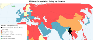 Military Conscription By Country - Consultant's Mind