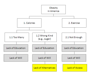 Root Cause of Obesity